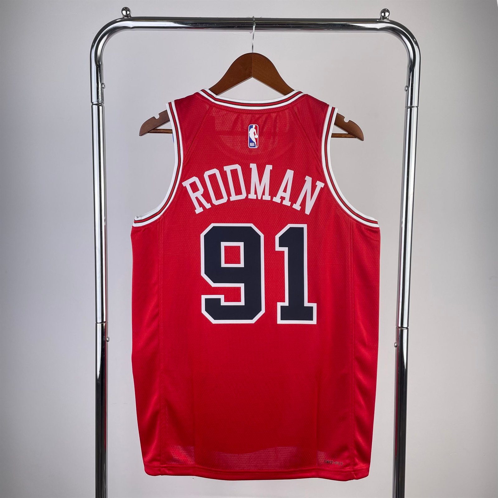 Maillot NBA Chicago Bulls Rodman 91