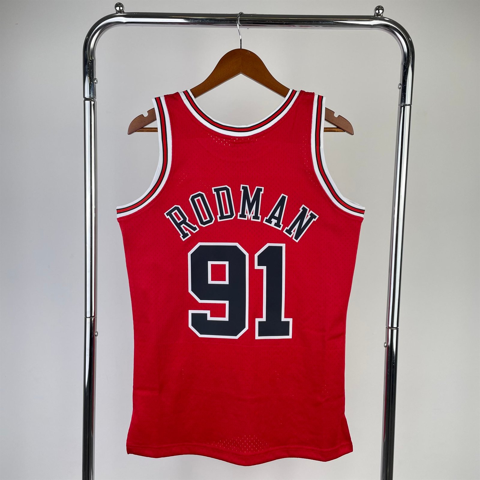 Maillot NBA Chicago Bulls Rodman 91