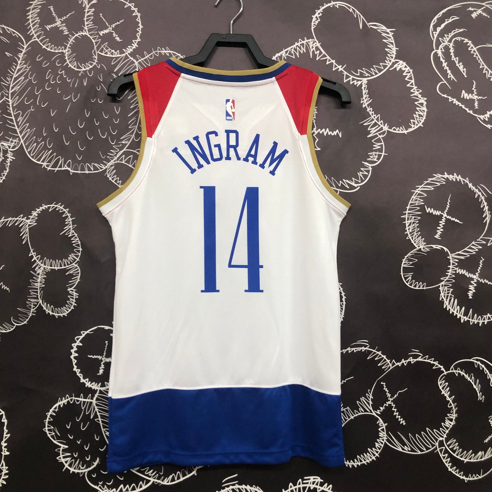 Maillot NBA New Orleans Pelican Ingram 14