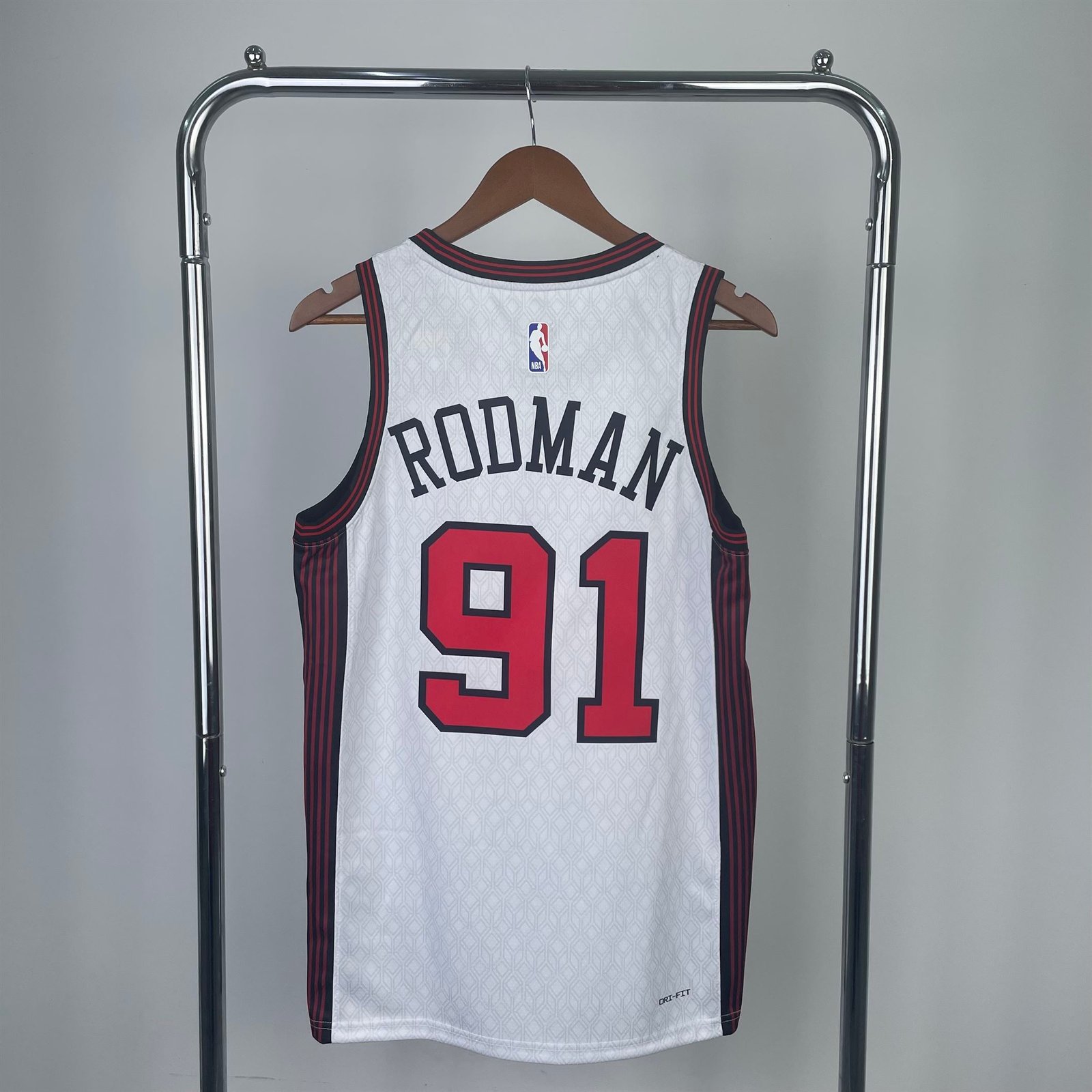 Maillot NBA Chicago Bulls Rodman 91